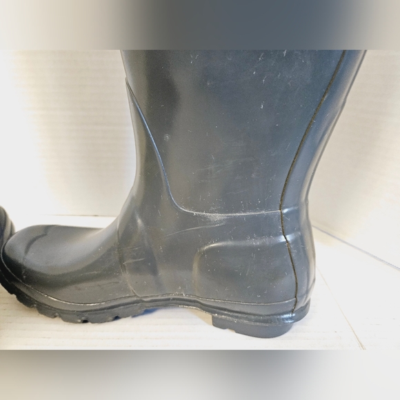 Hunter Womens Original Tall Gloss Rainboots - Picture 3 of 13